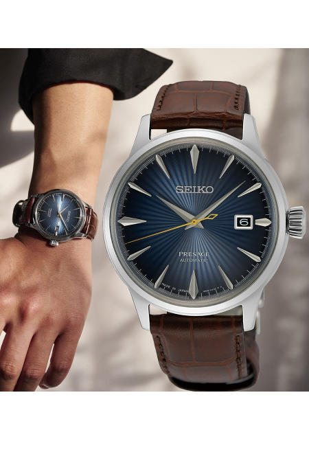 RUCNI SAT SEIKO Presage Coctail SRPK15J1 Silver Group