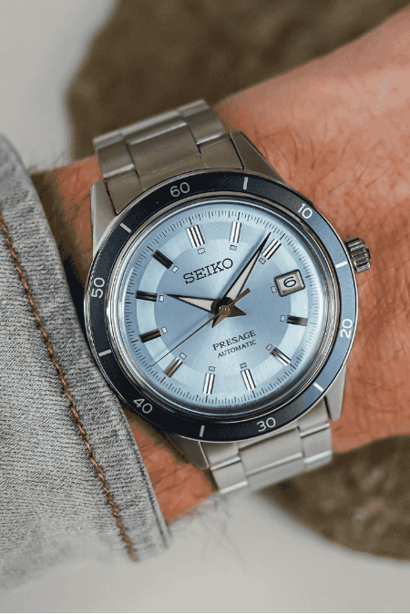 RUCNI SAT SEIKO Presage SRPL19J1 Silver Group