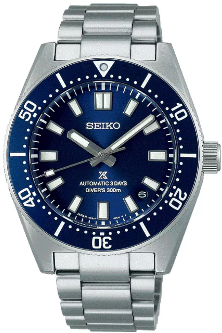 RUCNI SAT SEIKO Prospex Automatic 1965 Revival Diver’s SPB451J1 Silver Group