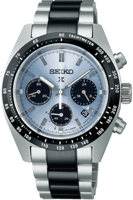 RUCNI SAT SEIKO Prospex Speedtimer Limited Edition SSC909P1 Silver Group