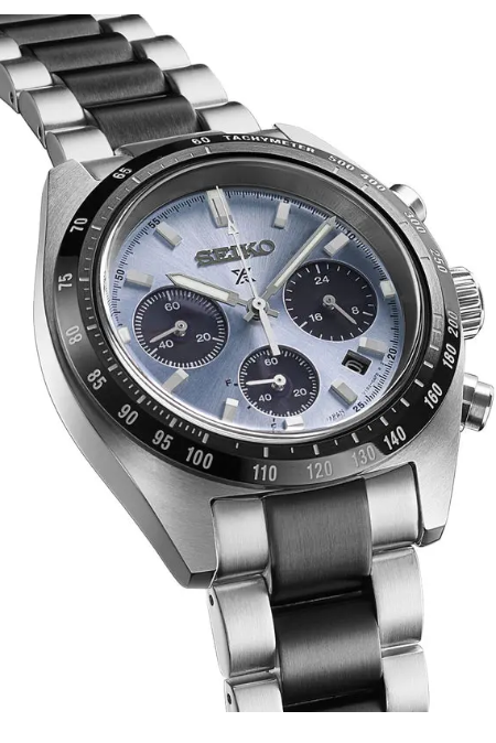 RUCNI SAT SEIKO Prospex Speedtimer Limited Edition SSC909P1 Silver Group