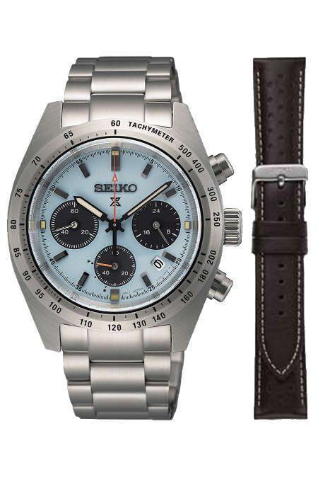 RUCNI SAT SEIKO Prospex Speedtimer Limited Edition SSC937P1 Silver Group