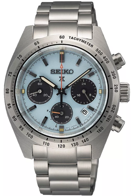 RUCNI SAT SEIKO Prospex Speedtimer Limited Edition SSC937P1 Silver Group