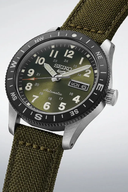RUCNI SAT SEIKO SEIKO 5 SPORT HDB008K1 Silver Group
