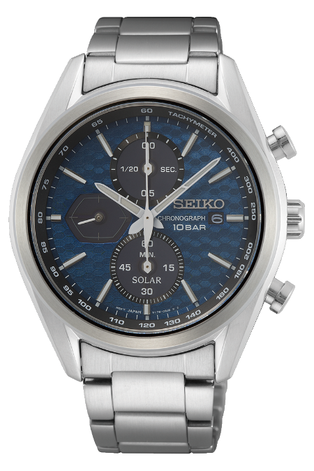RUCNI SAT SEIKO Solar SSC801P1 Silver Group