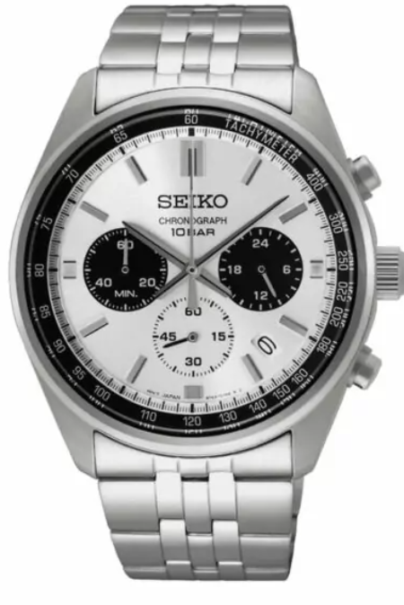 RUCNI SAT SEIKO Quartz Chronograph SSB425P1 Silver Group