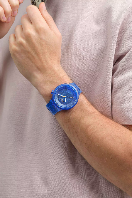 RUCNI SAT SWATCH BIG BOLD SB05N116 Silver Group