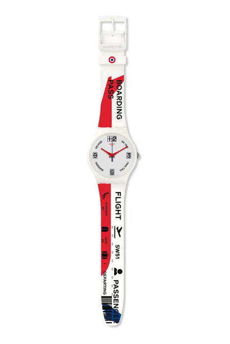 RUCNI SAT SWATCH NEW GENT ORIGINALS - GO TO GATE SUOW141 Silver Group