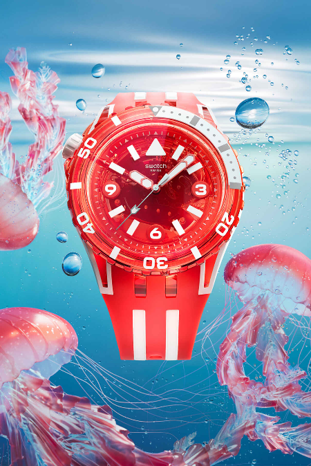 RUCNI SAT SWATCH LION'S MANE SSCU09R100 Silver Group