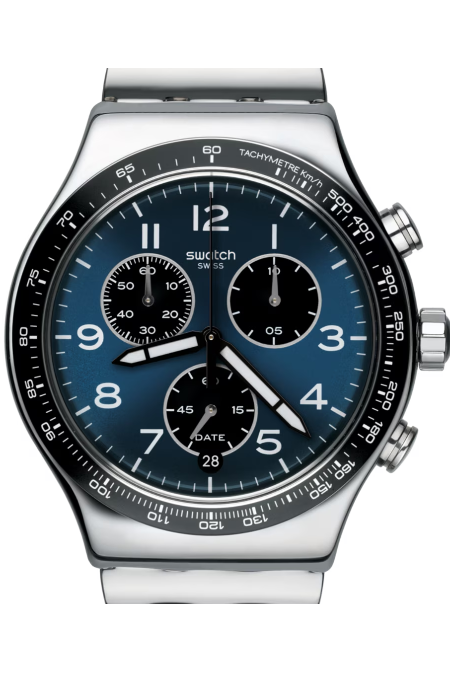 RUCNI SAT SWATCH BOXENGASSE YVS423GC Silver Group