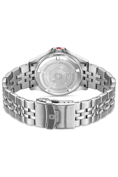 RUCNI SAT SWISS MILITARY HANOWA FLAGSHIP ELEMENTS AIR SMWGH0006702 Silver Group