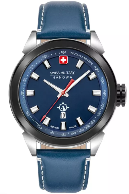 RUCNI SAT SWISS MILITARY Platoon night vision SMWGB2100170 Silver Group