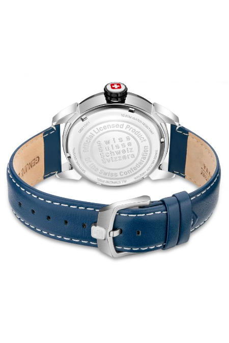 RUCNI SAT SWISS MILITARY Platoon night vision SMWGB2100170 Silver Group