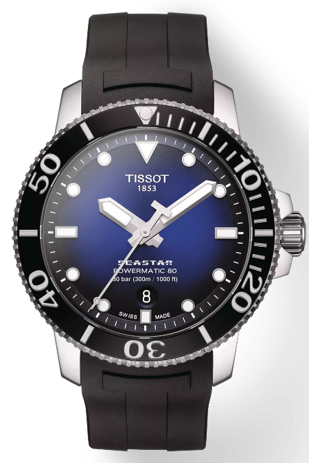 RUCNI SAT TISSOT Seastar 1000 Powermatic 80 T120.407.17.041.00 Silver Group