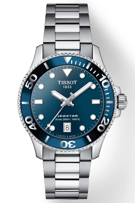 RUCNI SAT TISSOT  Seastar 1000 T120.210.11.041.00 Silver Group