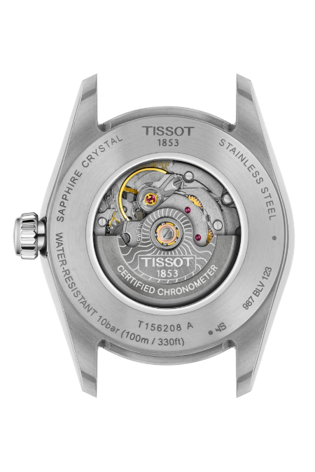 RUCNI SAT TISSOT Ballade Powermatic 48 Chronometer T156.208.22.033.00 Silver Group
