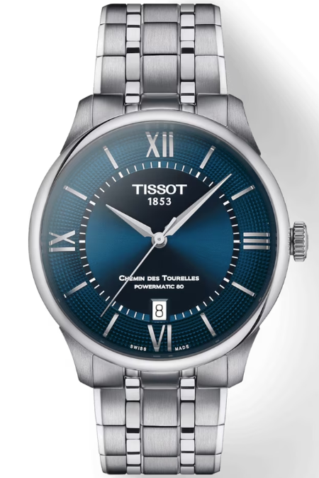 RUCNI SAT TISSOT CHEMIN DES TOURELLES POWERMATIC 80 T139.807.11.048.00 Silver Group