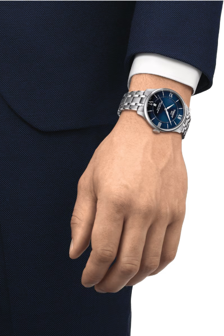 RUCNI SAT TISSOT CHEMIN DES TOURELLES POWERMATIC 80 T139.807.11.048.00 Silver Group