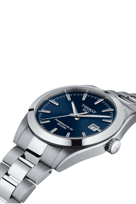 RUCNI SAT TISSOT Gentleman Powermatic 80 Silicium T127.407.11.041.00  Silver Group