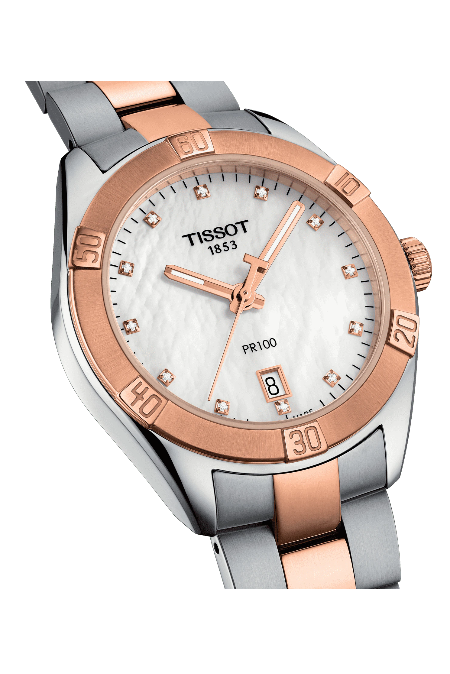 RUCNI SAT TISSOT PR 100 SPORT CHIC T101.910.22.116.00 Silver Group
