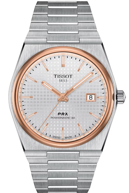 RUCNI SAT TISSOT PRX POWERMATIC 80 T137.407.21.031.00 Silver Group