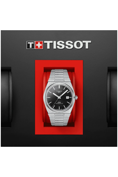 RUCNI SAT TISSOT PRX POWERMATIC 80 T1374071105100 Silver Group