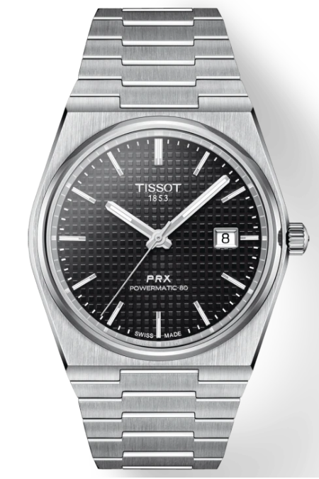 RUCNI SAT TISSOT PRX POWERMATIC 80 T1374071105100 Silver Group