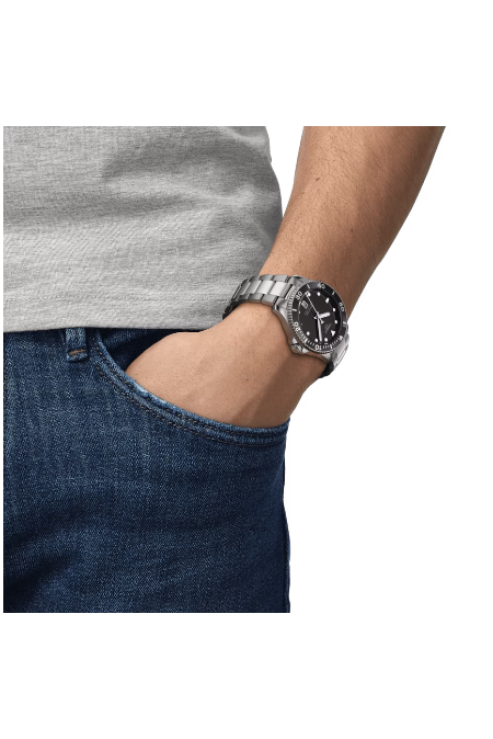 RUCNI SAT TISSOT Seastar 1000 40mm unisex ručni sat T120.410.11.051.00 Silver Group