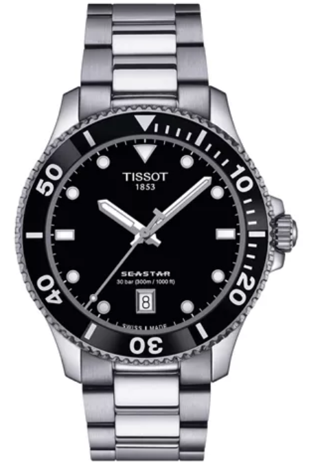 RUCNI SAT TISSOT Seastar 1000 40mm unisex ručni sat T120.410.11.051.00 Silver Group