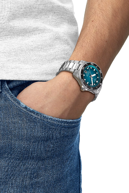 RUCNI SAT TISSOT Seastar 1000 Powermatic 80 T120.807.11.091.00 Silver Group