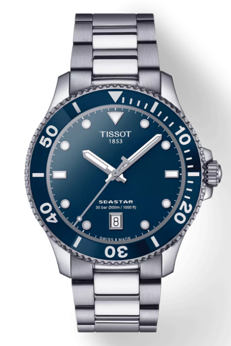 RUCNI SAT TISSOT Seastar 1000 T120.410.11.041.00 Silver Group