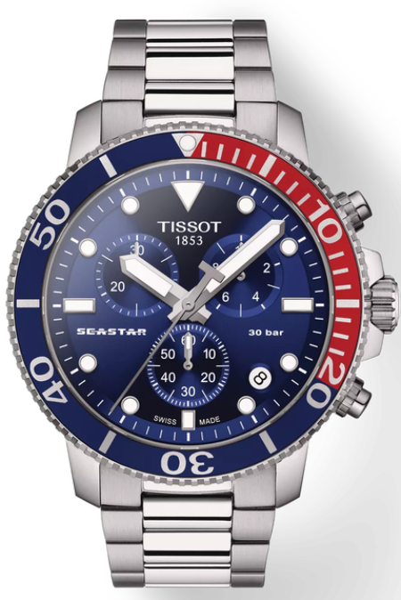 RUCNI SAT TISSOT Seastar 1000 T120.417.11.041.03 Silver Group