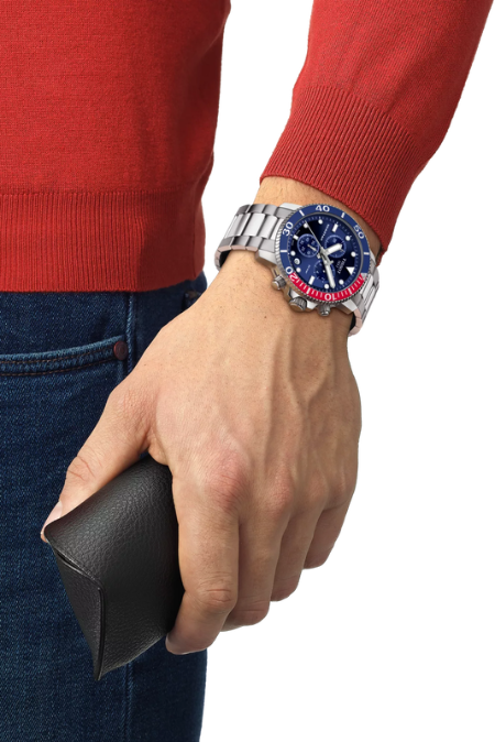 RUCNI SAT TISSOT Seastar 1000 T120.417.11.041.03 Silver Group