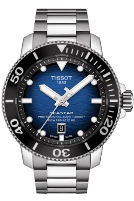 RUCNI SAT TISSOT Seastar 2000 Professional Powermatic T120.607.11.041.01 Silver Group