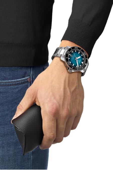 RUCNI SAT TISSOT Seastar 2000 T120.607.11.041.00 Silver Group