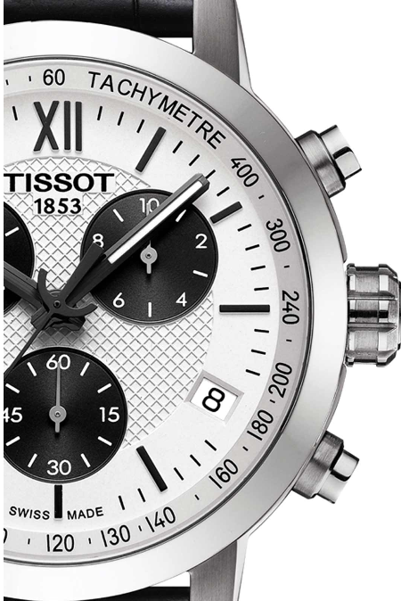 RUCNI SAT TISSOT T-Sport, Tissot PRC 200 Quartz Chronograph Gent T055.417.16.038. Silver Group