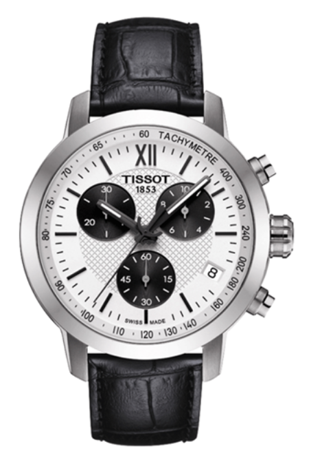 RUCNI SAT TISSOT T-Sport, Tissot PRC 200 Quartz Chronograph Gent T055.417.16.038. Silver Group