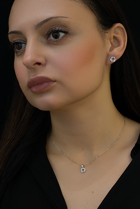 SREBRNI NAKIT - komplet GS00500-3.10 Silver Group