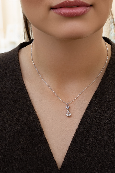 SREBRNI NAKIT - ogrlica GS00700-2.30 Silver Group