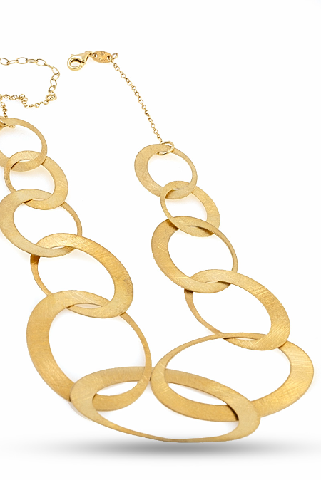 SREBRNI NAKIT - ogrlica GS00450-11.50 Silver Group