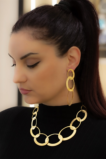 SREBRNI NAKIT - ogrlica GS00450-11.50 Silver Group