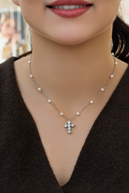 SREBRNI NAKIT - ogrlica GS00500-4.50 Silver Group