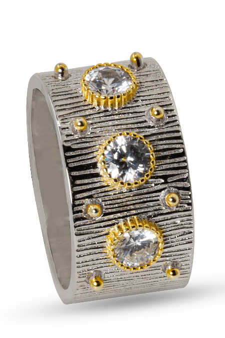SREBRNI NAKIT - prsten GS00500-8.50 Silver Group