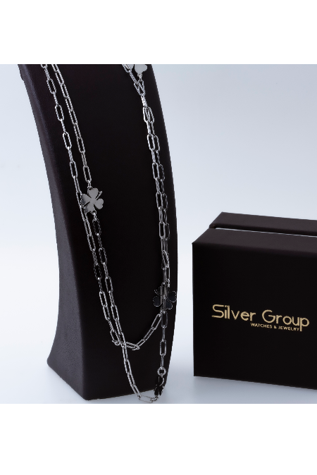 SREBRNI NAKIT ogrlica GS00350-8.10 Silver Group