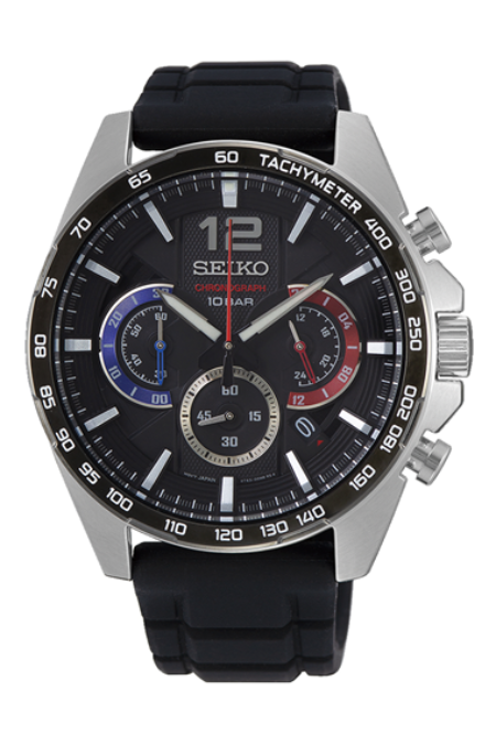 SSB347P1 RUCNI SAT SEIKO CHRONOGRAPH Silver Group