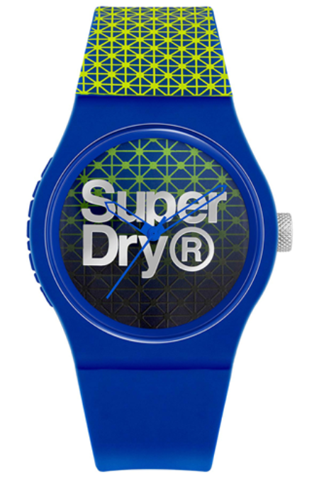 SYG268UN SUPERDRY Urban Geo Sport unisex ručni sat Silver Group