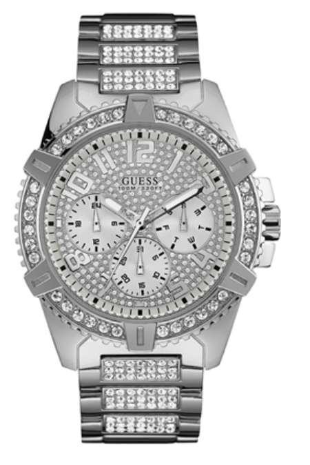 W0799G1 GUESS Frontier ženski ručni sat Silver Group