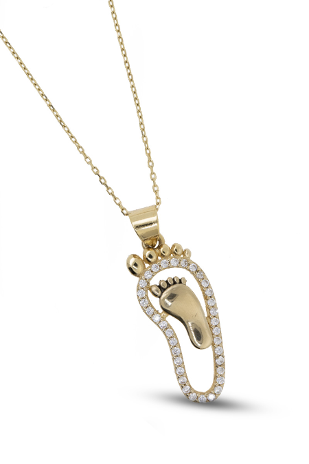 ZLATNI NAKIT 585 OGRLICA ZLA7500-2.35 Silver Group