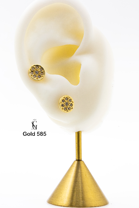 ZLATNI NAKIT 585 MINĐUŠE ZLA7500-1.35 Silver Group