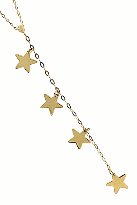 ZLATNI NAKIT 585 OGRLICA ZLA7500-1.00 Silver Group